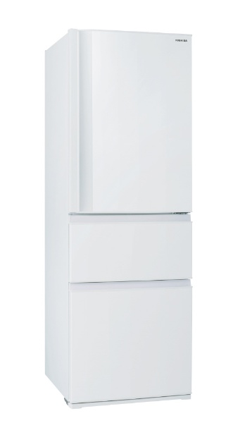 3ドア冷蔵庫 マットホワイト GR-V36SC(WU) [幅60cm /356L /3ドア /右 