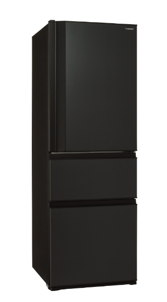 3ドア冷蔵庫 マットチャコール GR-V36SC(KZ) [幅60cm /356L /3ドア /右開きタイプ /2023年] 《基本設置料金セット》