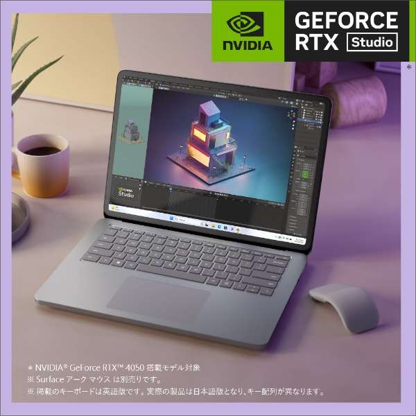 Surface Laptop Studio 2 v`i [RTX 4050 / intel Core i7 /:32GB /SSD:1TB] Z1I-00018 y2023N10z_13