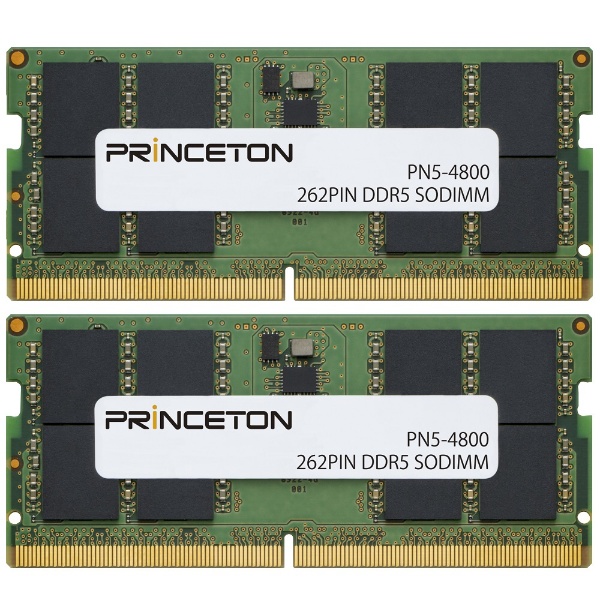 ߥ ΡPC DDR5-4800 SODIMM PN5-4800-8GX2 [SO-DIMM DDR5 /8GB /2]