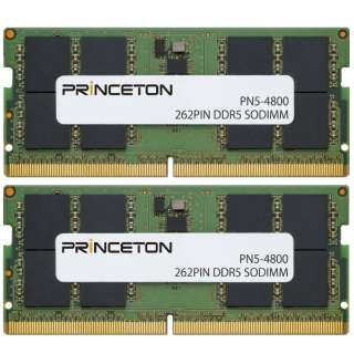 ݃ m[gPCp DDR5-4800 SODIMM PN5-4800-8GX2 [SO-DIMM DDR5 /8GB /2]