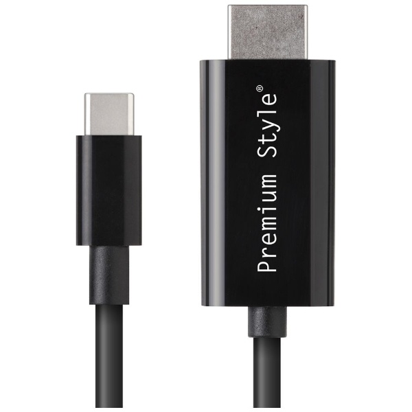 USB-C  HDMI P[u [f /2m /4KΉ] ubN PG-SUCTV2MBK