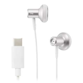 入耳式耳机内部年型银HP-NEL22CS[USB]