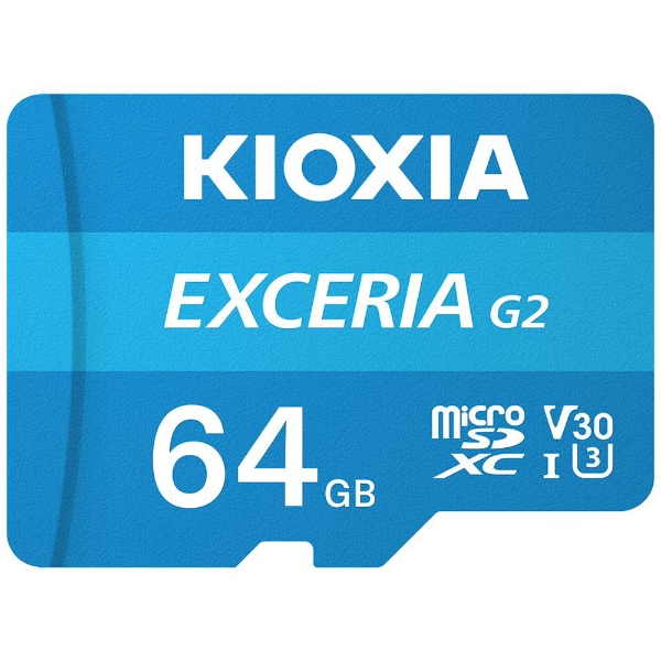 yT[rXtzSDXC microSDJ[h Q[@ɂ߂̍^Cv EXCERIAiGNZAj KMU-B064GBK [Class10 /64GB]