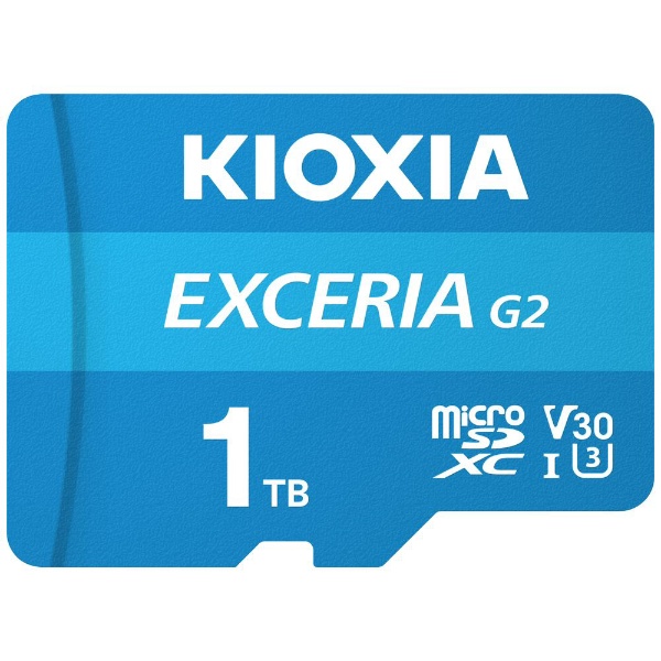 【復旧サービス付き】SDXC microSDカード ゲーム機におすすめの高速タイプ EXCERIA（エクセリア） KMU-B001TBK  [Class10 /1TB]