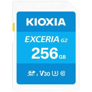 【復旧サービス付き】SDXC 連続撮影・4K録画対応SDカード EXCERIA（エクセリア） KSDU-B256GBK [Class10 /256GB]