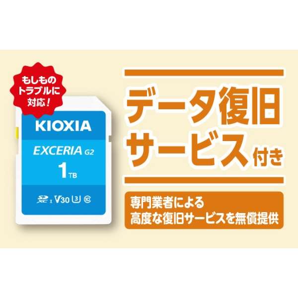 [有修复服务项目]SDXC连续支持拍摄、4K录像的ＳＤ卡EXCERIA(ekuseria)KSDU-B001TBK[Class10/1TB]_8]