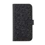 Folio Case Double Lined MagSafe iPhone 15 Pro LANVIN COLLECTION Black LCDLBLKFLIP2361P