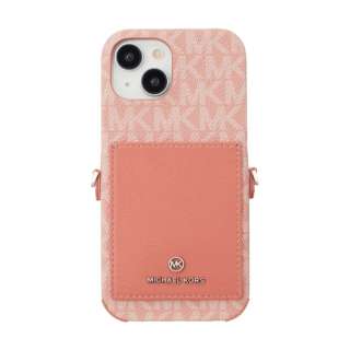 Wrap Case Pocket with Strap iPhone 15 MICHAEL KORS Pink MKWSPNKPWIP2361