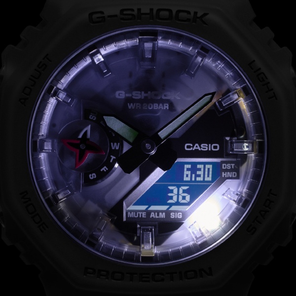 G-SHOCK（Gショック）「忍者」デザインモチーフモデル GA-2100NNJ-8AJR