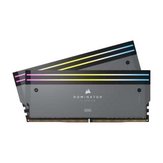 ݃ DOMINATOR TITANIUM RGB(6000MT/s CL30 AMD XMP) O[ CMP32GX5M2B6000Z30 [DIMM DDR5 /16GB /2]