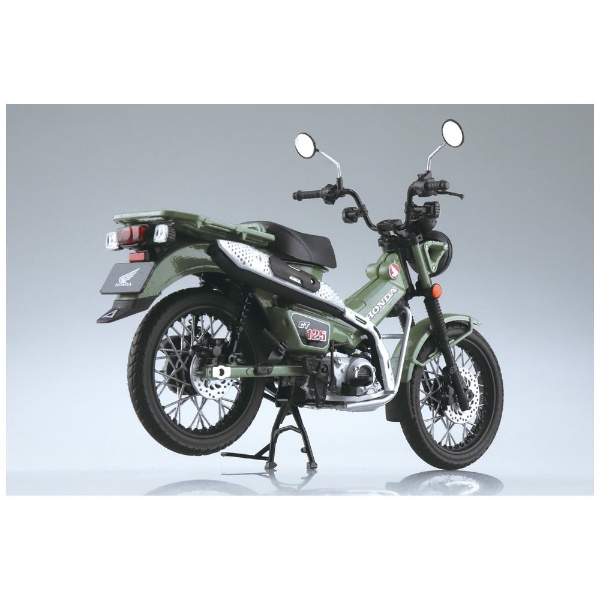 青島文化教材社(AOSHIMA) 1/12 完成品バイク Honda CT125 ハンターカブ パールオーガニックグリーン