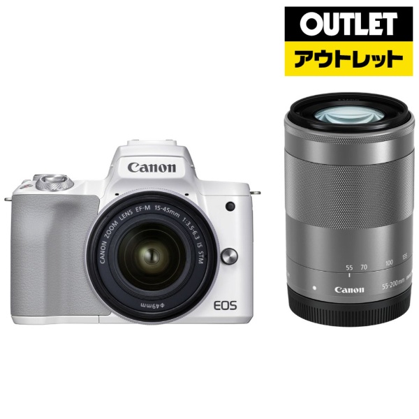 Canon キヤノン EOS M2 ダブルズームキット ブラック 、スピードライカメラ