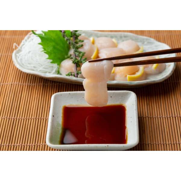 北海道生产扇贝贝的肉柱(生鱼片用)350g*2袋_1
