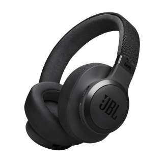ブルートゥースヘッドホン ブラック JBLLIVE770NCBLK [Bluetooth /ノイズキャンセリング対応]