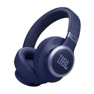 ブルートゥースヘッドホン ブルー JBLLIVE770NCBLU [Bluetooth /ノイズキャンセリング対応]