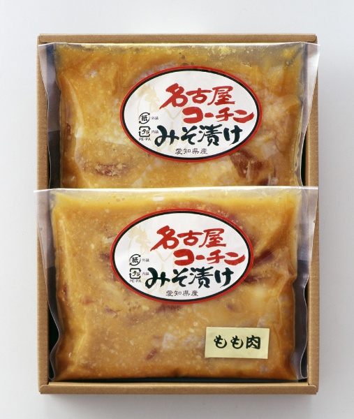 愛知 名古屋コーチン 味噌漬 計400g（むね肉切身 200g、もも肉切身 200g）