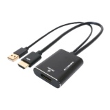fϊA_v^ [HDMI IXX DisplayPort /USB-AIXd] 4KΉ HDA-DP4K1/BK [HDMIDisplayPort /0.3m]_1