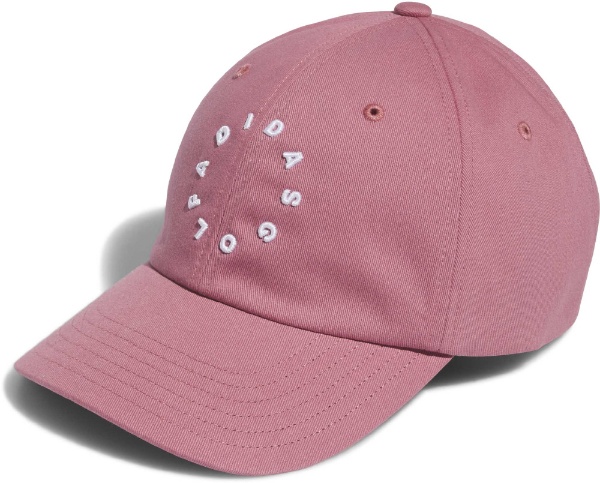 男女兼用 サークルロゴ キャップ(OSFXサイズ：57-60cm/ピンク