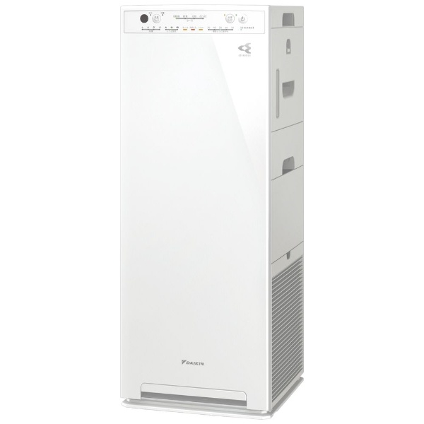 加湿空気清浄機 ホワイト MCK554A-W [適用畳数：25畳 /最大適用畳数(加湿)：14畳 /PM2.5対応]