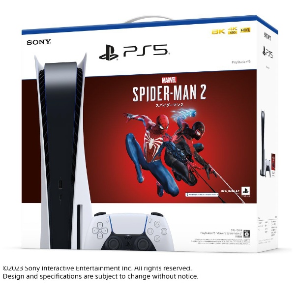 PlayStation 5 Marvels Spider-Man 2同裝版的CFIJ-10014索尼對話型的