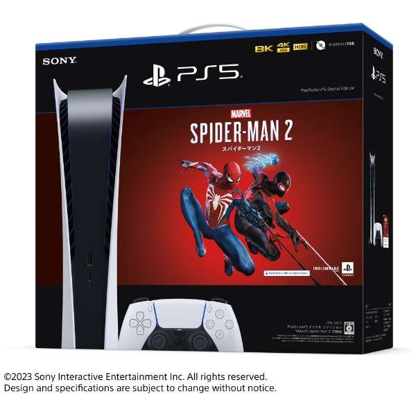 PlayStation 5数码·版本Marvels Spider Man 2同装版的CFIJ-10015[2023年10月发售][游戏机本体]_4