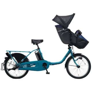 电动辅助自行车gyutto·kurumu、EX Gyutto深的绿宝石蓝色BE-FFE032[20英寸/3段变速]2024年型号[取消、退货不可]