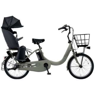 电动辅助自行车gyutto·kurumu·R、EX Gyutto垫子橄榄BE-FRE033[20英寸/3段变速]2024年型号[取消、退货不可]