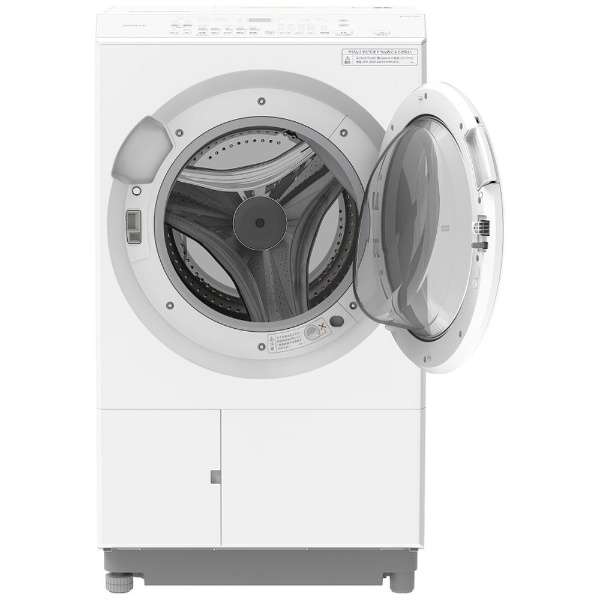 鼓式洗衣机大的鼓白BD-SX120JR-W[洗衣12.0kg/干燥6.0kg/热泵干燥/右差别]_2