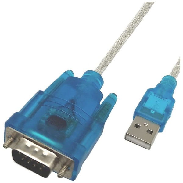 USB-A ⇔ D-sub9ピン(RS-232C)ケーブル [0.8m] (Windows11対応) SU2