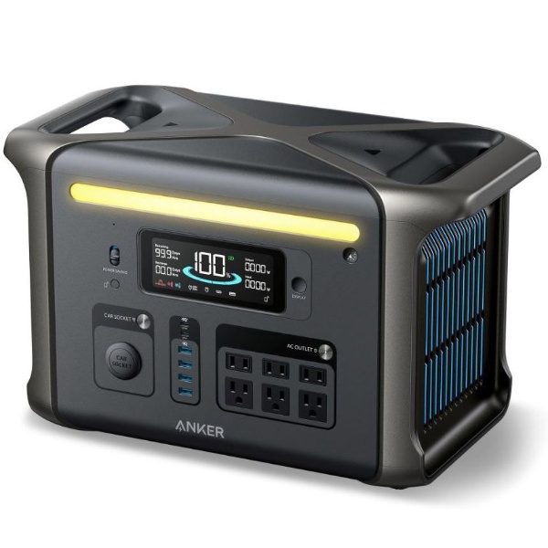ポータブル電源 Solix F1500 Portable Power Station (PowerHouse ...