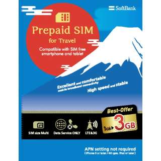 ZGP996(ＤＡＴＡ)Prepaid SIM for Travel安排(MF1)ZGP996