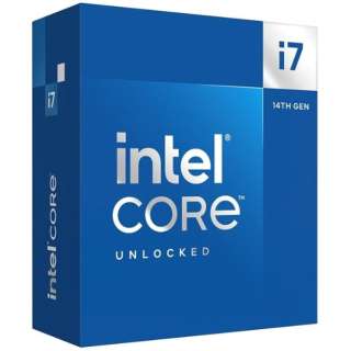 [ＣＰＵ]Intel Core i7 processor 14700K 33M Cache，up to 5.60 GHz(第14代)BX8071514700K[intel Core i7/LGA1700/图像搭载]