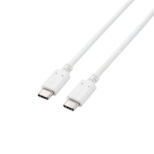 类型C电缆USB Type C to Type C 1.5m ＰＤ 100W纤细电缆小型化接头[Type-C机器支持个人计算机智能手机]RoHS指令根据白MPA-CC5P15WH[USB Power Delivery对应]
