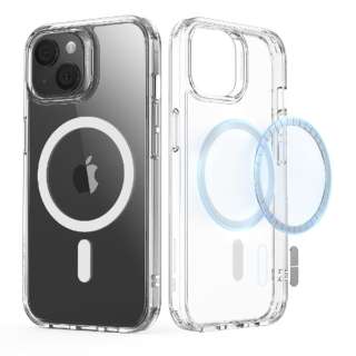 iPhone 15i6.1C`jMagSafeΉnCubhP[X ESR Clear ClassicHybridCase(HaloLock)CompatiblewithiPhone15