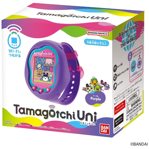 たまごっちユニ パープル Tamagotchi Uni Purple 特典付き