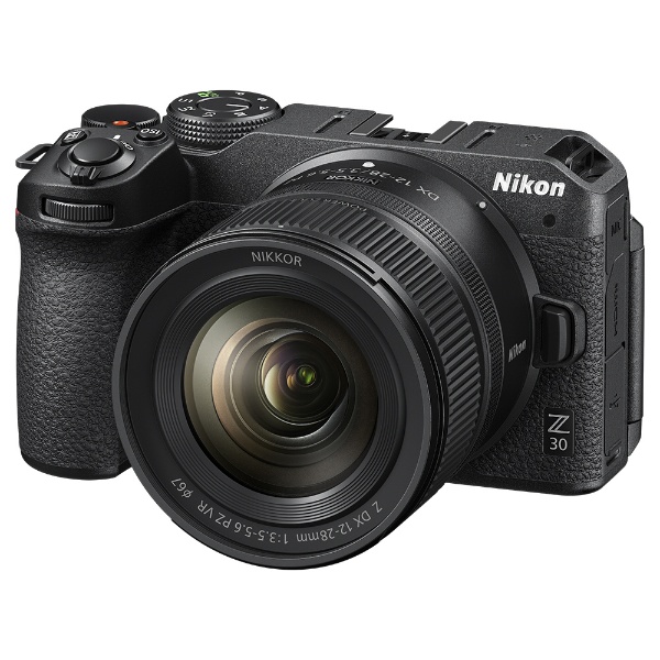 Nikon Z 30 ミラーレス一眼カメラ 12-28 PZ VR レンズキット ブラック ...