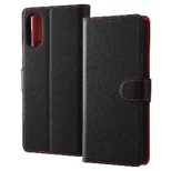 Xperia 5 V笔记本型磁铁黑色红RTRXP5M5ELC1BR