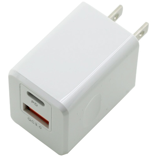 PDQCб Type-C1/USB-A1ݡ ACŴ 20W ۥ磻 IACC1UPD20SW [2ݡ /USB Power Deliveryб]