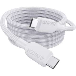 Anker USB-C & USB-C P[u iϋviCj 1.8m zCg A81C6021 [USB Power DeliveryΉ]