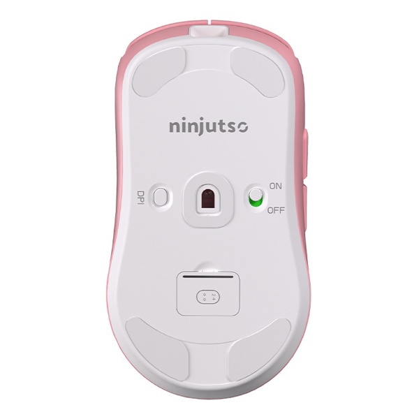 Sora 4K Wireless Gaming Mouse Pink Ninjutso ピンク nj-sora-4k-pink [光学式  /無線(ワイヤレス) /7ボタン /USB]