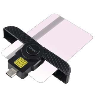 接触型ＩＣ卡领导人USB-C连接机会榻榻米型(Mac/Windows11对应)黑色CRIC-01BK[我的号码卡对应]