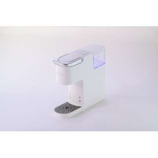 kyurigukapuseru式咖啡机家庭式抽出机KB01(白)[容器:500ml]白KB01-WH