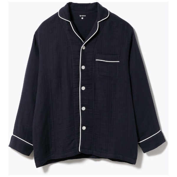 Pajamas（パジャマ）Gauze Shirt/長袖_23FW（XLサイズ） BAKUNE