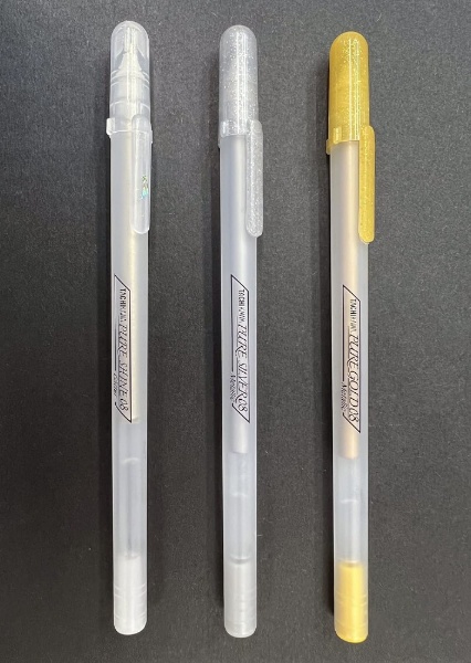 タチカワ 水性ペン ピュアメタル 3本セット TPM-3S