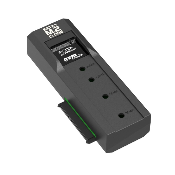 SSDケース USB-C＋USB-A接続 ROG STRIX ARION ブラック ESD-S1C/BLK/G