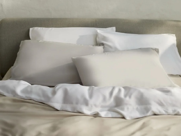 枕头床罩2张安排灰色[120天试验对象]