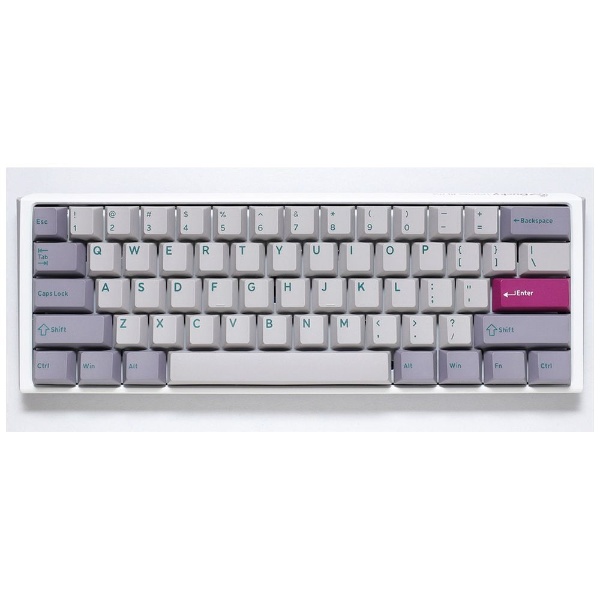 ゲーミングキーボード One 3 Mini 60%(Cherry RGB シルバー軸・英語配列) Mist  dk-one3-mist-rgb-mini-silver [有線 /USB]