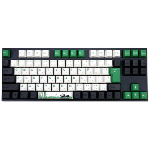 ゲーミングキーボード Panda R2 92 V2(グリーン軸) vm-vem92-a029-green [有線 /USB]
