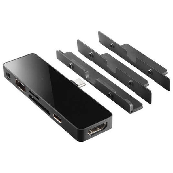 iPad / iPhone 15用［USB-C オス→メス カードスロットｘ2 / HDMI / φ3